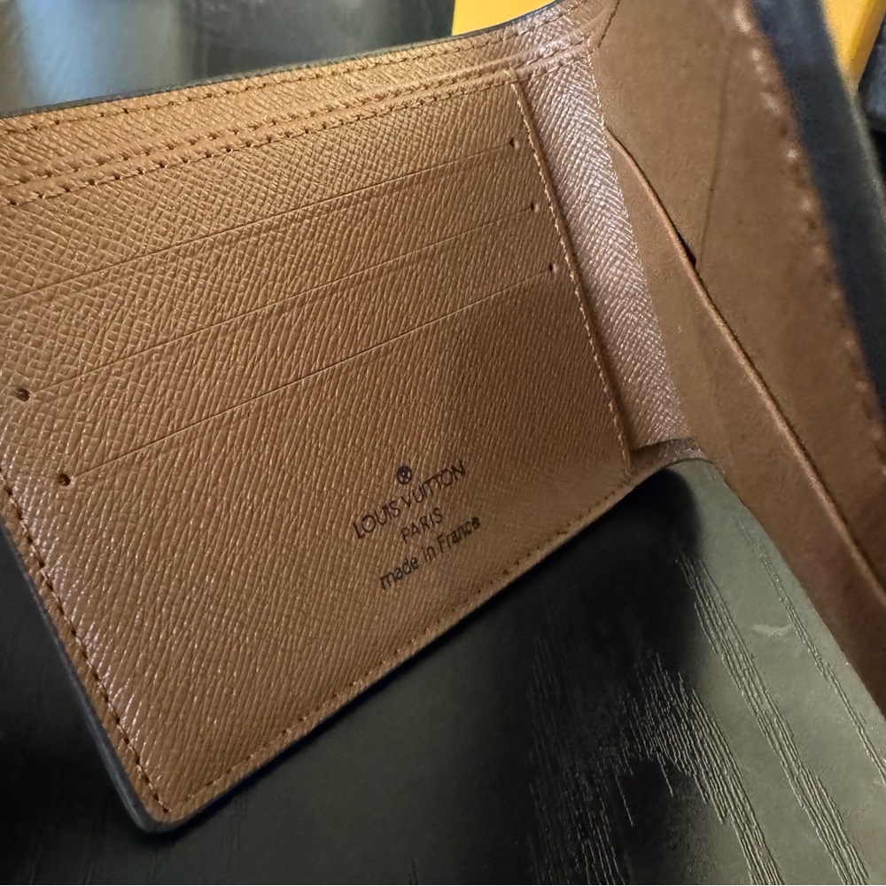 Louis Vuitton Multiple Monogram Slender Canvas Black Men’s Wallet - Picture 4 of 6